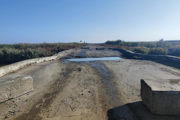 Кілійські депутати вимагають відремонтувати аварійний міст через канал «Кофа» вже в поточному році
